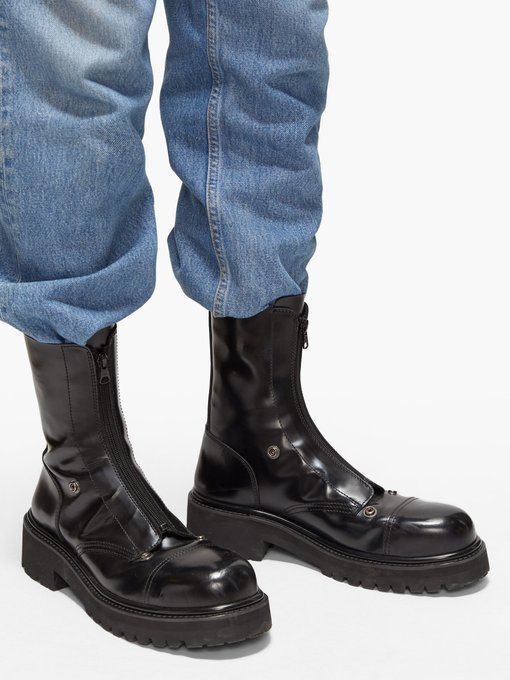 polished boots