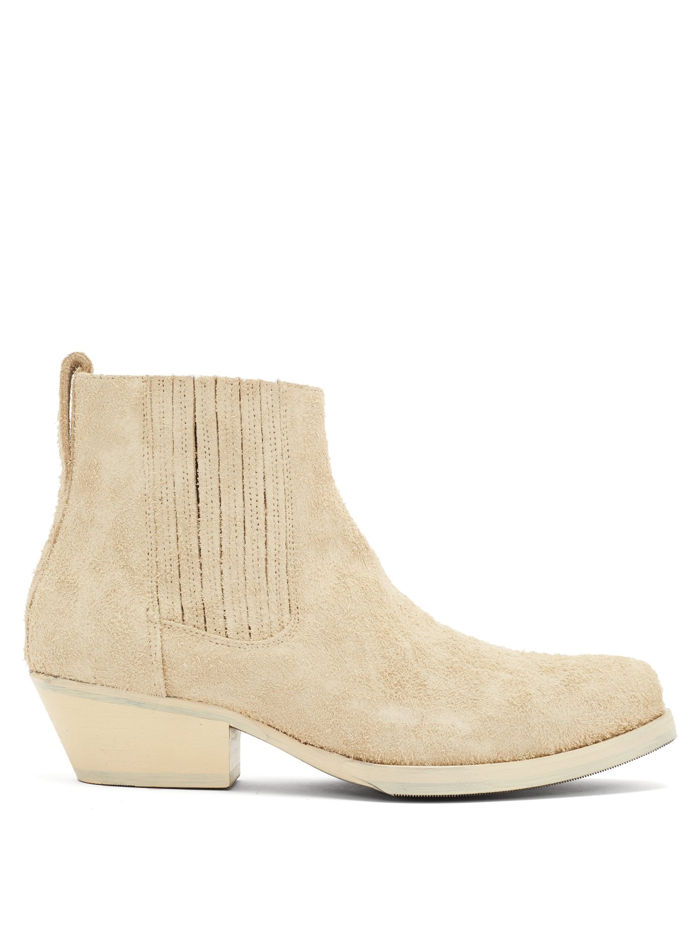 Cuban-heel suede boots | Our Legacy 