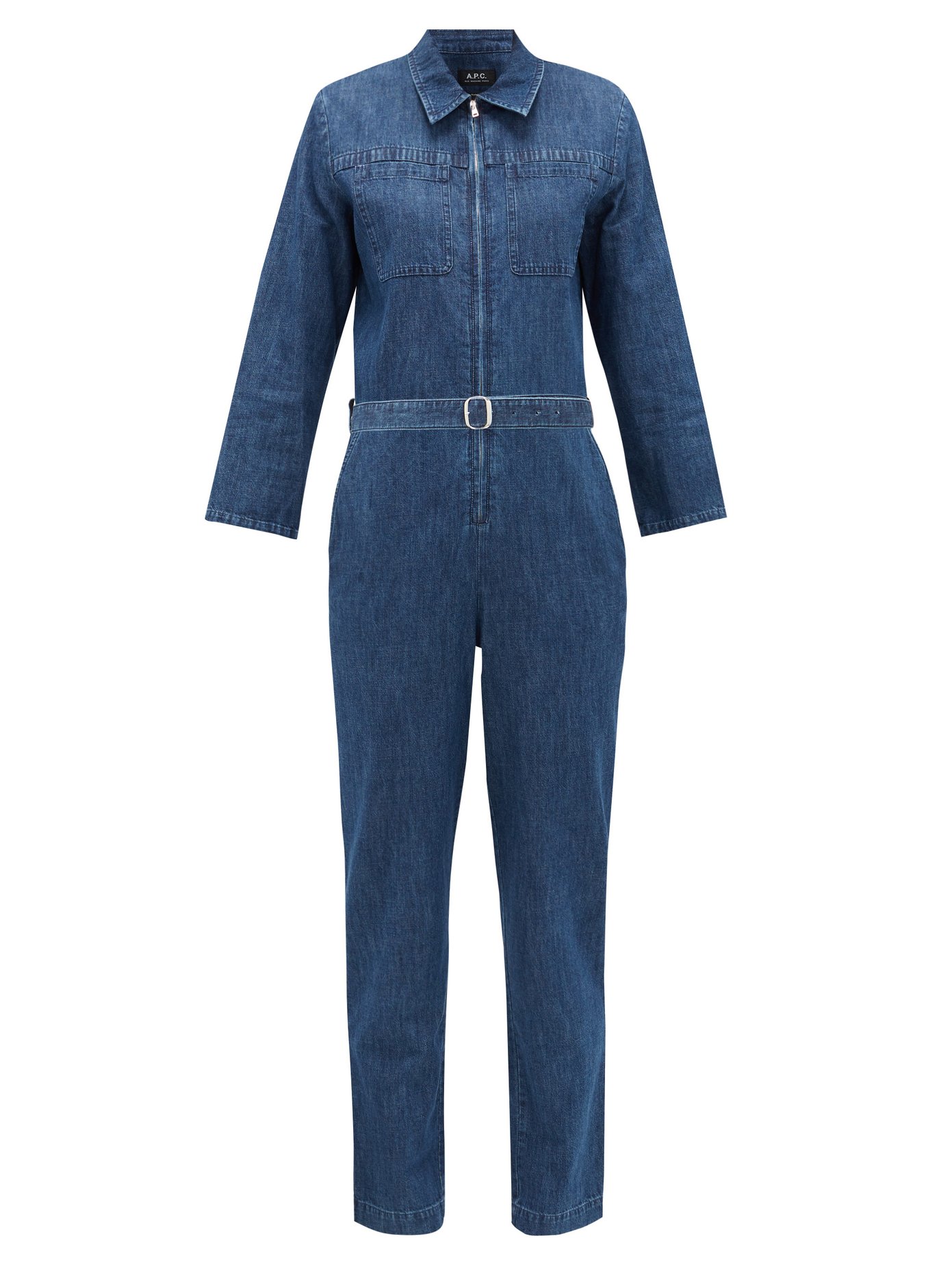 apc denim jumpsuit