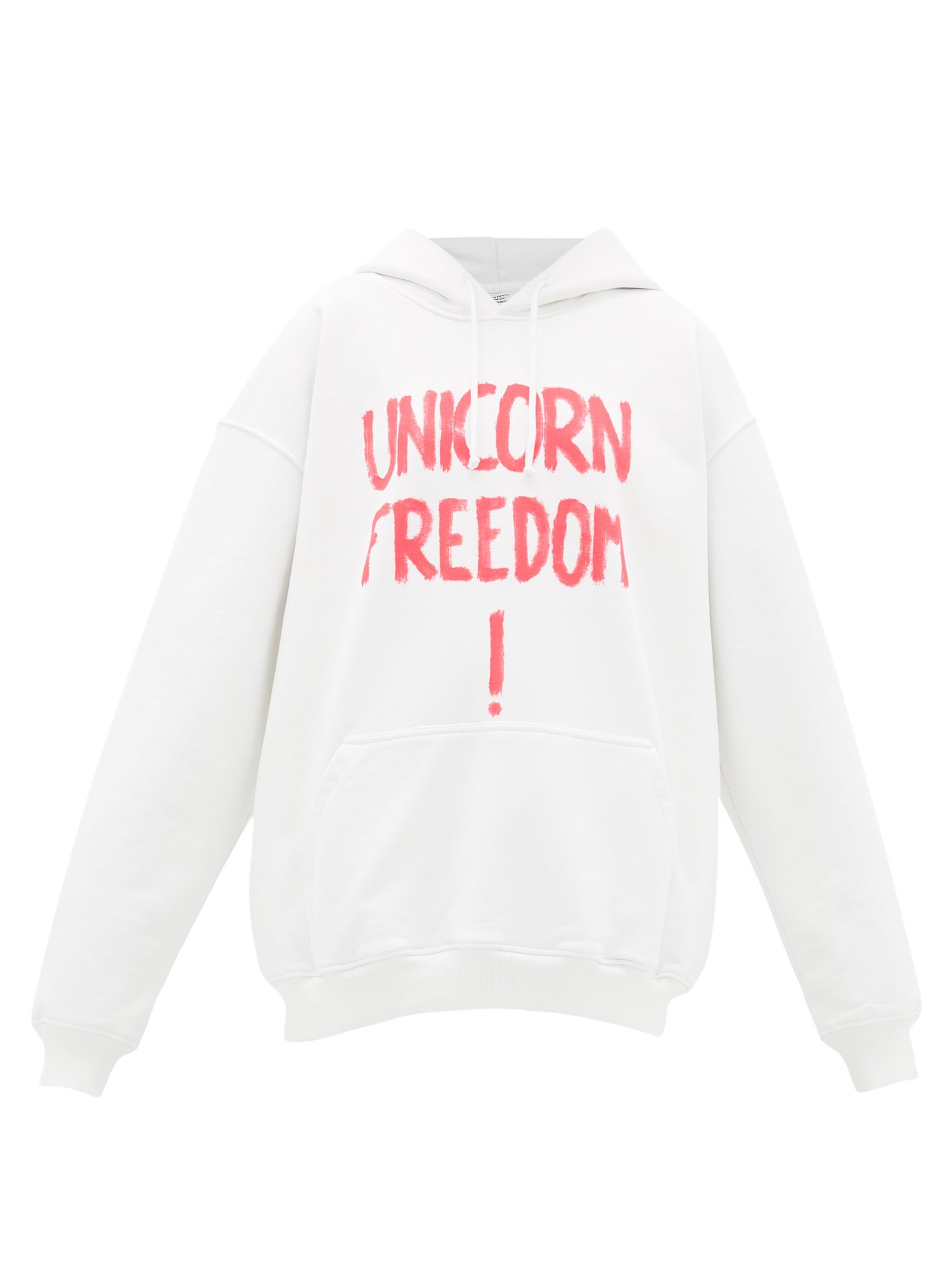 unicorn vetements hoodie