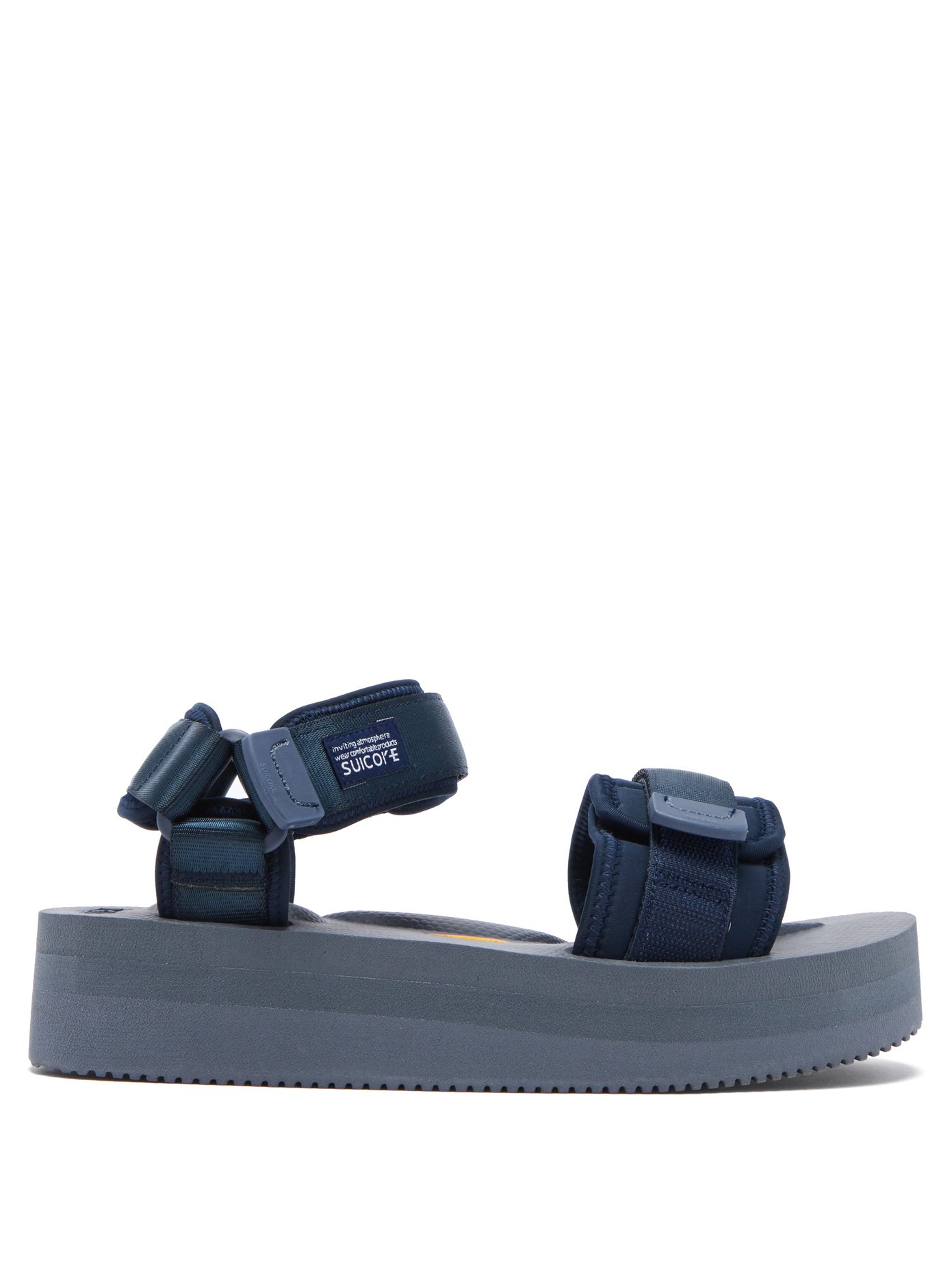 Cel-Vpo velcro-strap flatform sandals 
