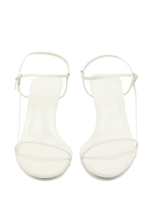 Bare mid-heel slingback sandals | The 