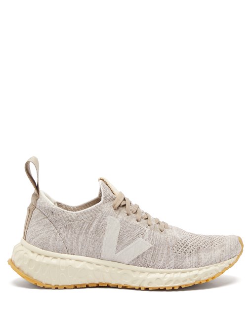 X Veja recycled-knit runner trainers 