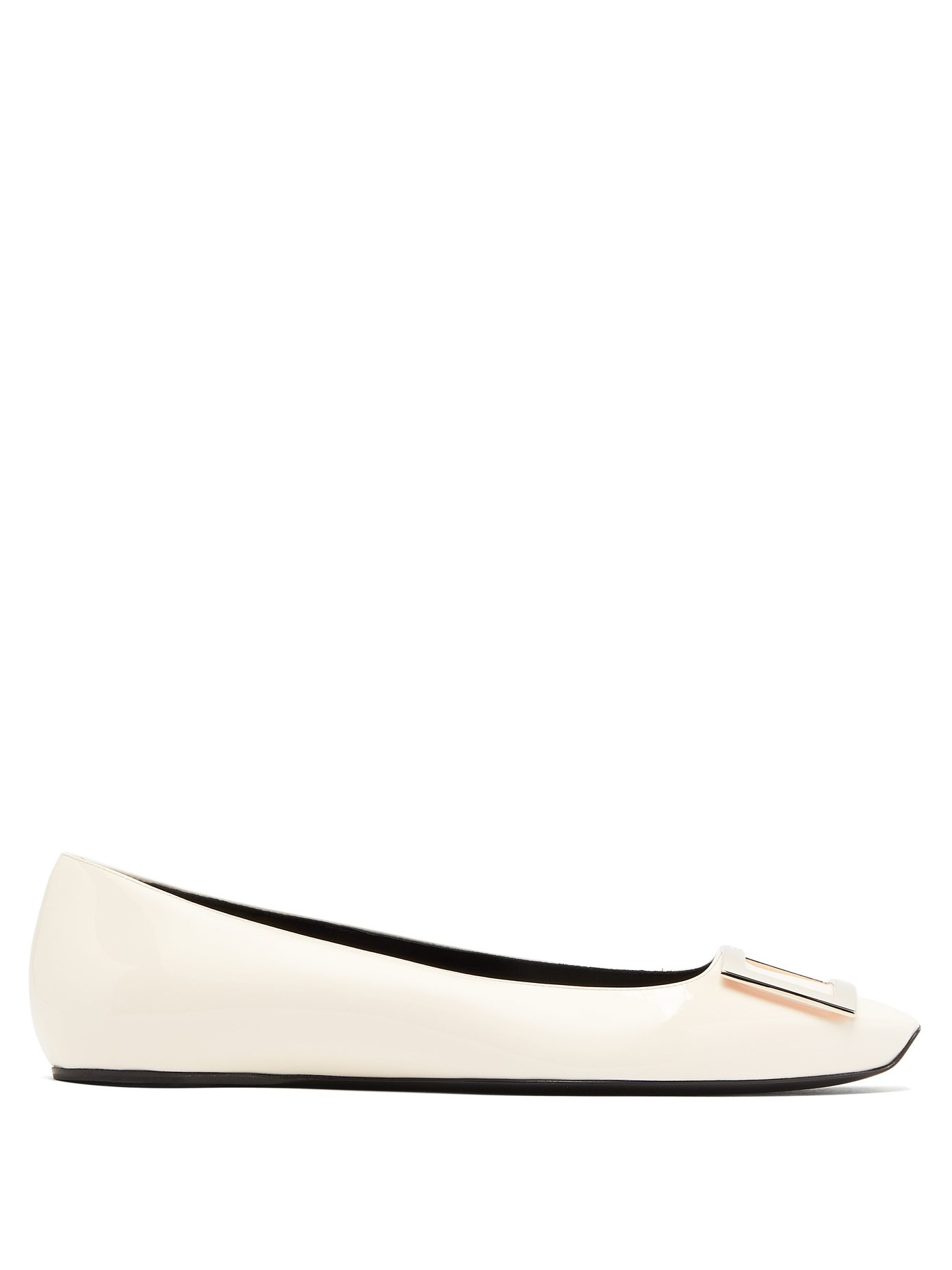 Trompette patent-leather flats | Roger 