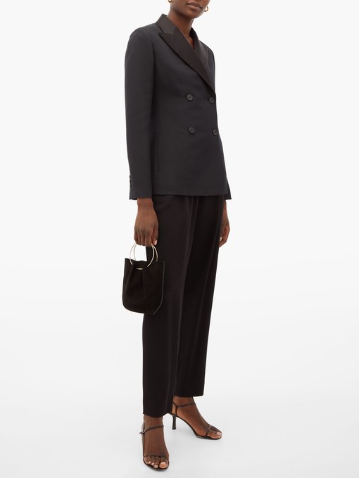 Zori double-breasted wool-blend faille jacket | The Row | MATCHESFASHION US