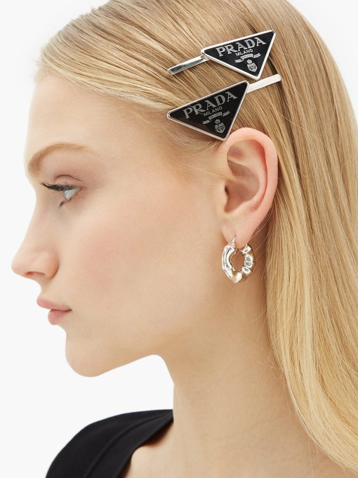 prada hair slides