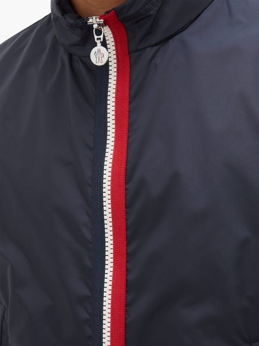 moncler logo hooded jacket