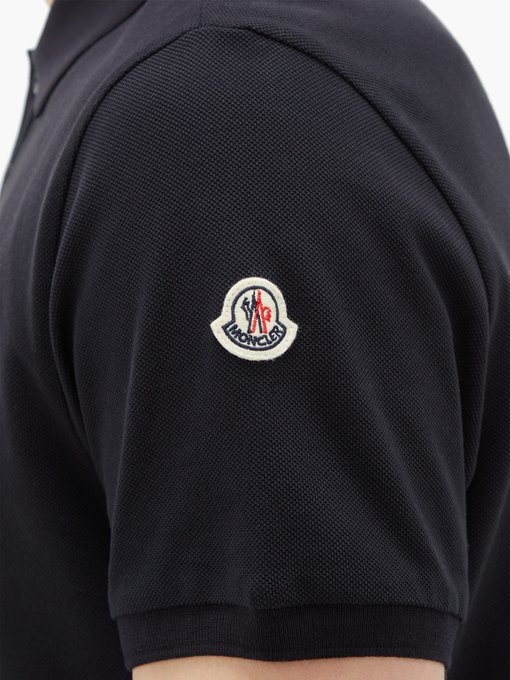 moncler logo patch sweatshirt