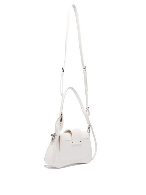 prada sidonie white