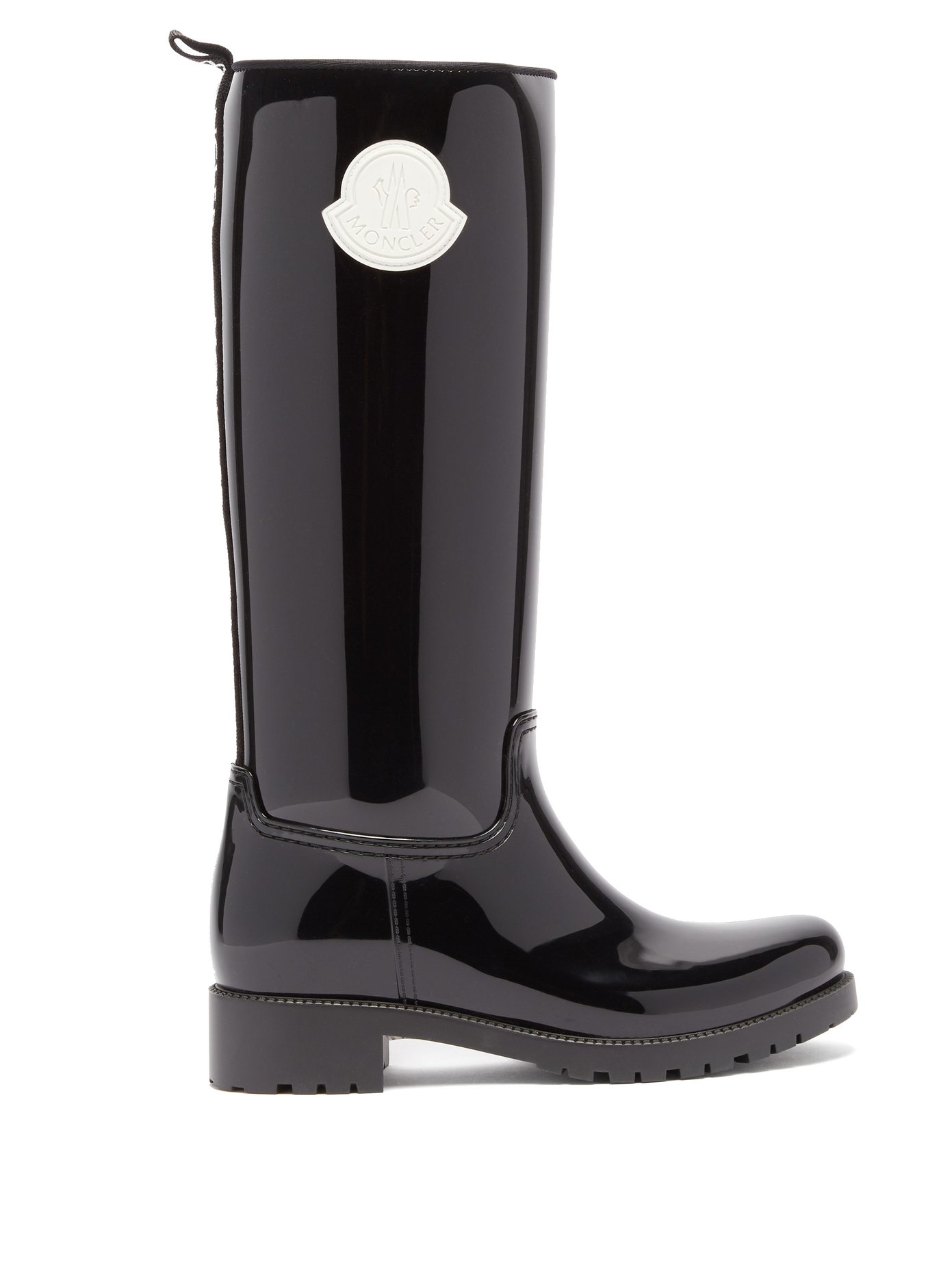 Ginger rubber Wellington boots 