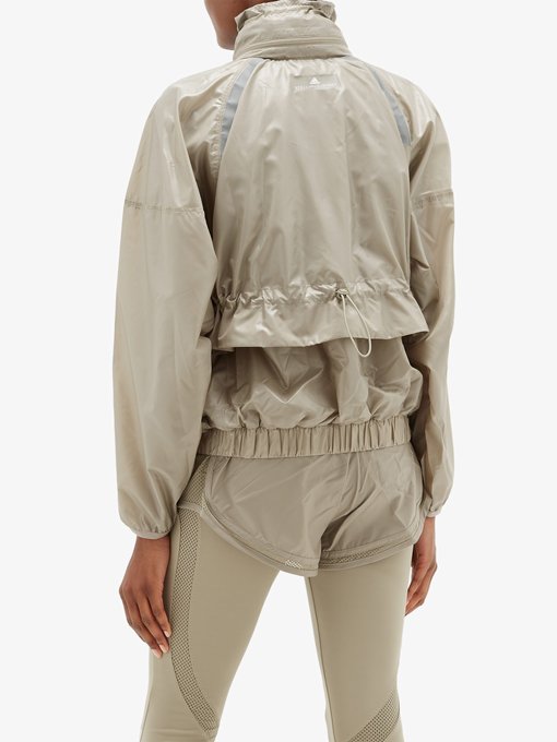 Zipped shell windbreaker jacket 