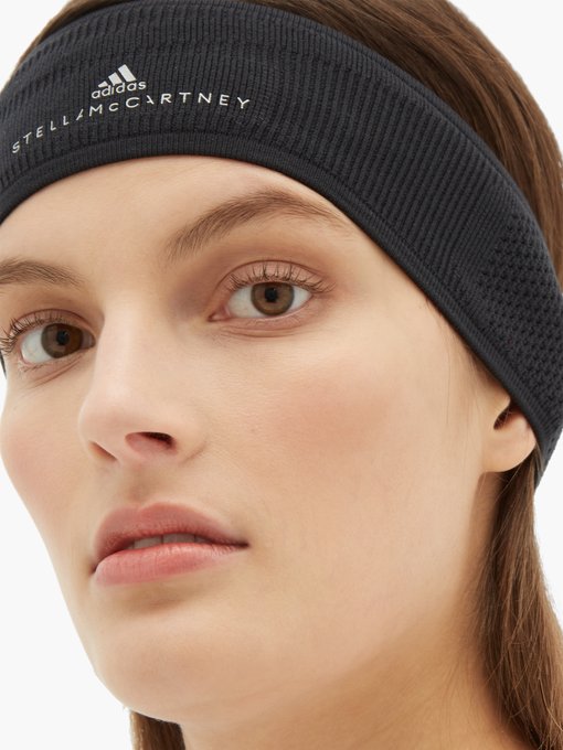 Logo-print stretch headband | Adidas By 