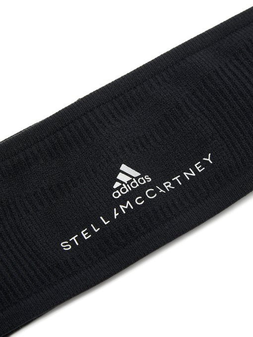 Logo-print stretch headband | Adidas By 