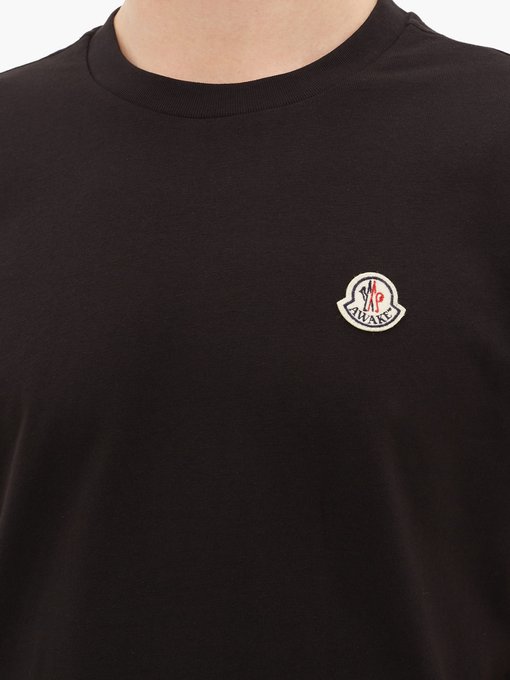 moncler large logo t shirt
