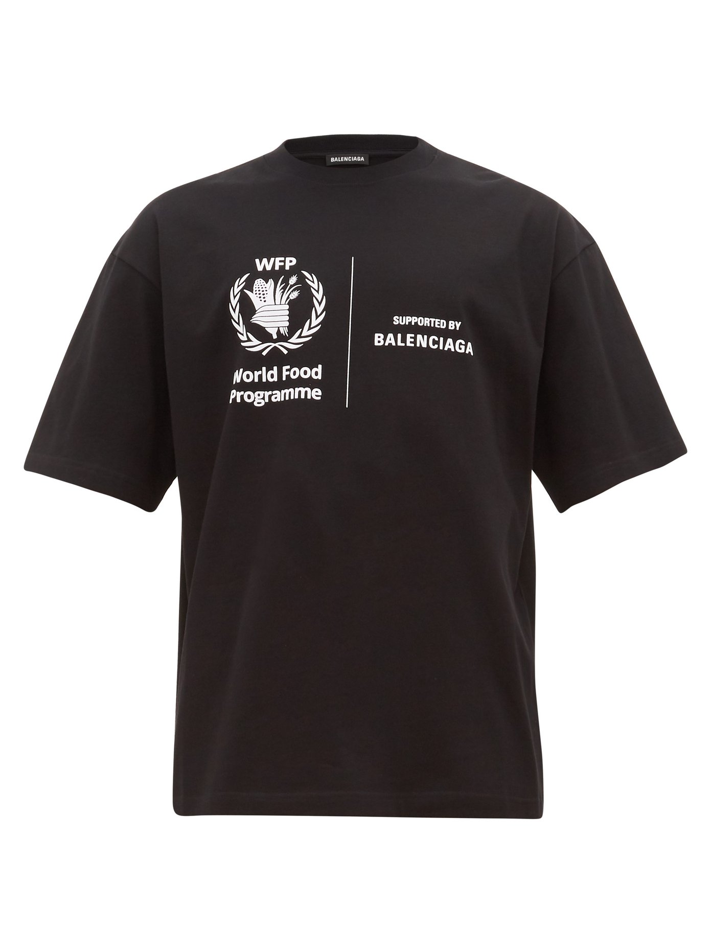 WFP-print cotton T-shirt | Balenciaga 