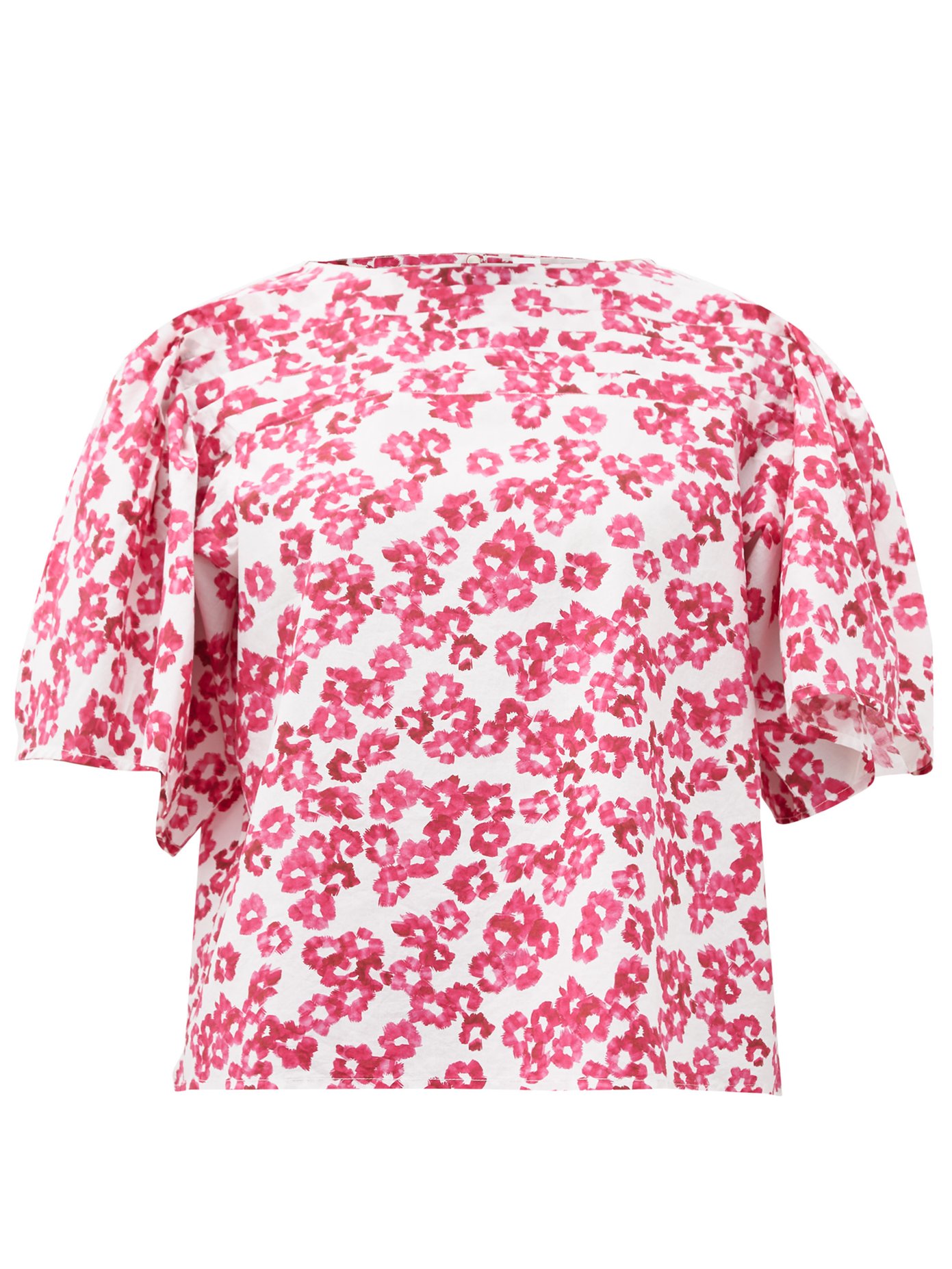 Merlette floral-print blouse