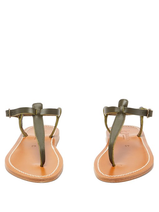Picon T-bar leather sandals | K.Jacques 