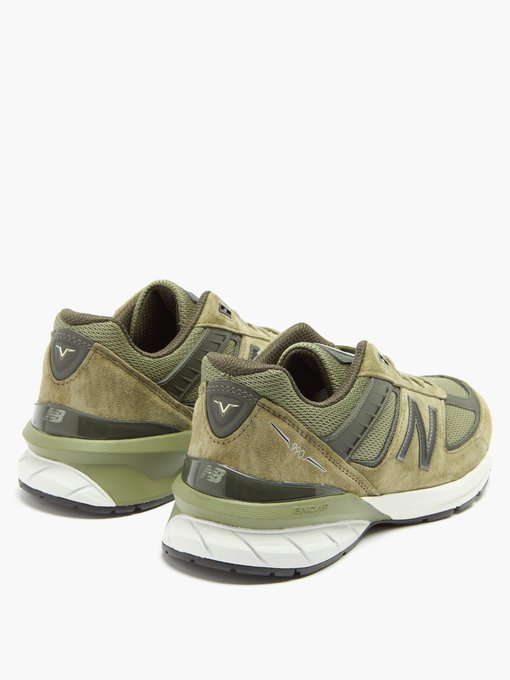 new balance khaki trainers