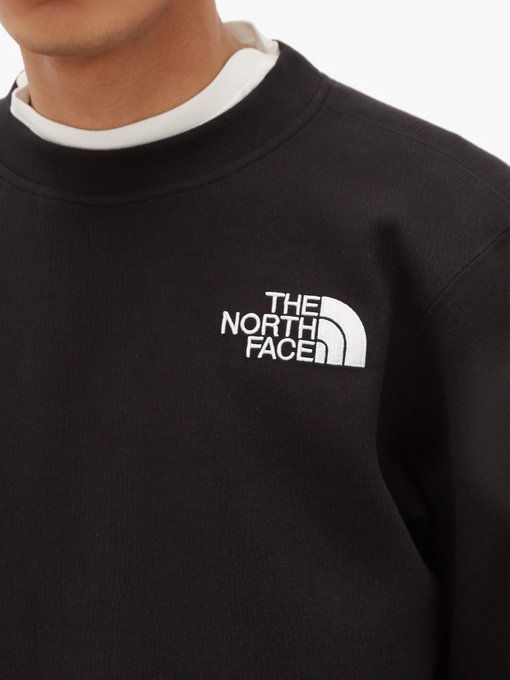 the north face sweatshirt black