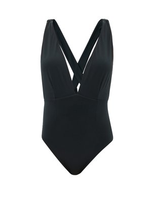 Marina plunge-neck swimsuit | Haight | MATCHESFASHION UK