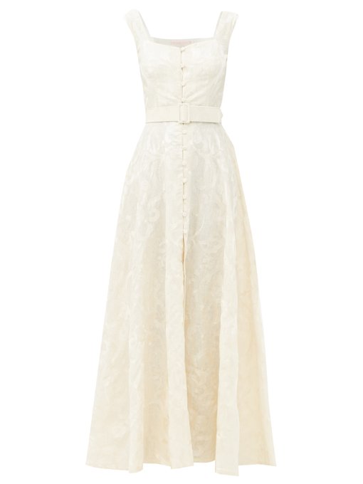 linen gown dress