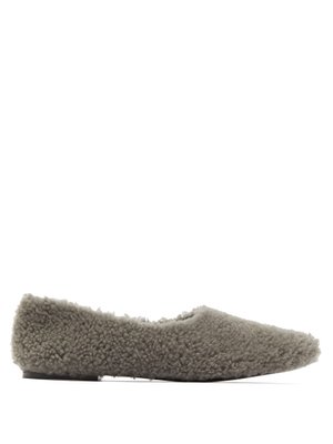 Shearling ballet flats | Fur Deluxe | MATCHESFASHION FR