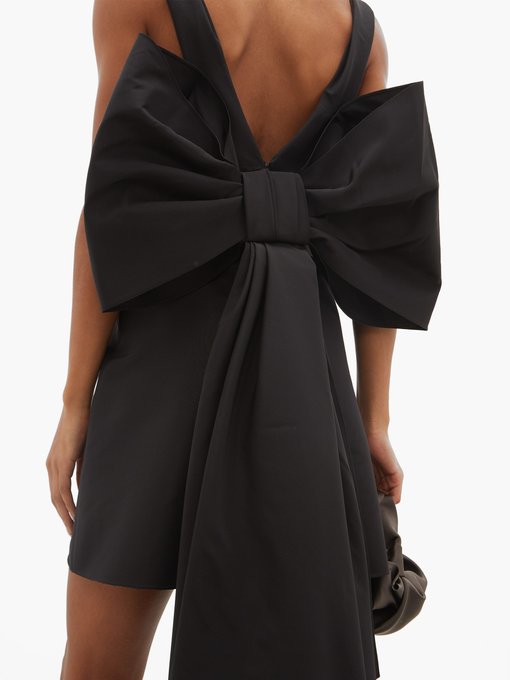 bow mini dress