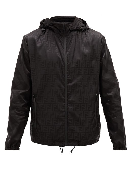 FF-print hooded windbreaker jacket | Fendi | MATCHESFASHION UK