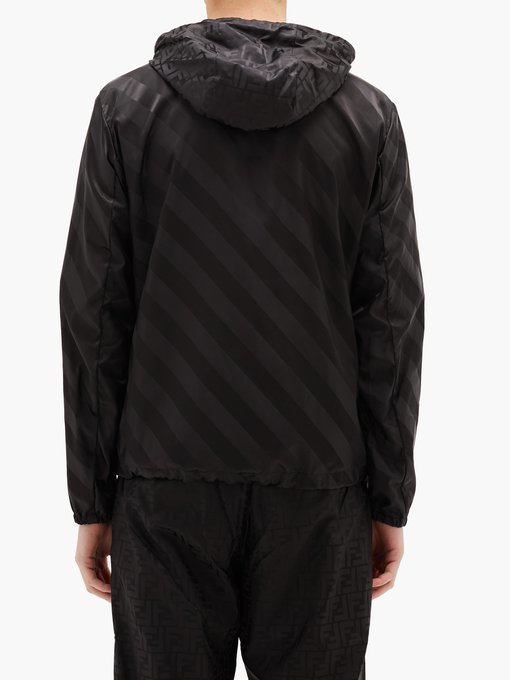 FF-print hooded windbreaker jacket | Fendi | MATCHESFASHION US