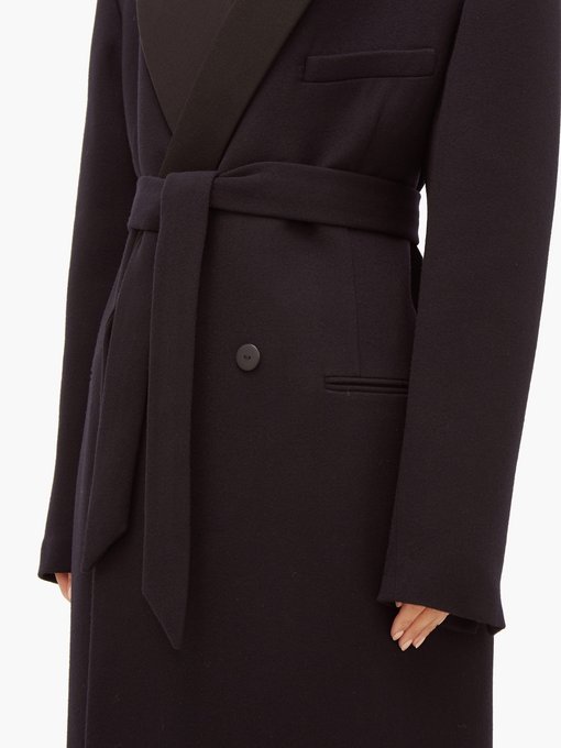Exaggerated-shoulder wool-blend tux coat | Raey | MATCHESFASHION UK