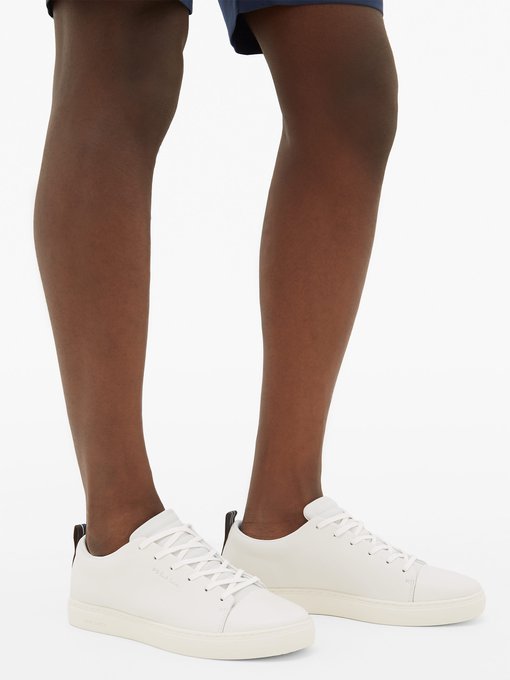 paul smith mens white trainers