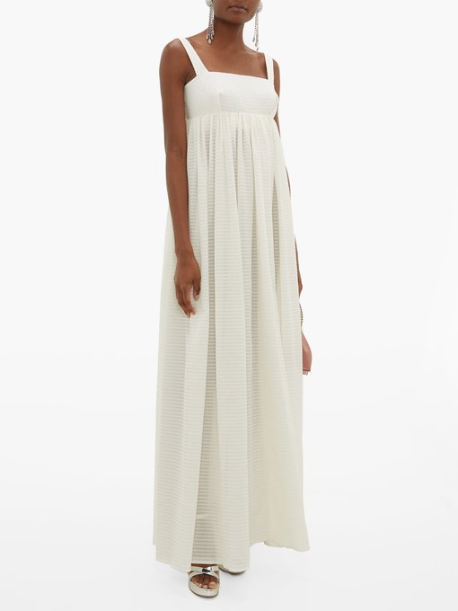 square maxi dress