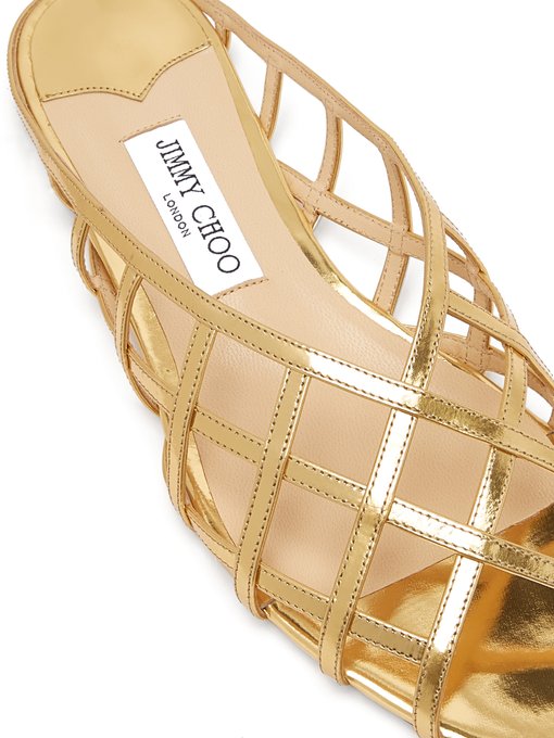 jimmy choo cage shoes