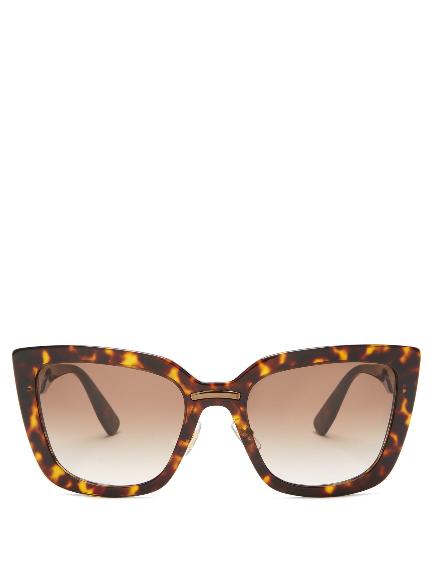 Miu Miu Cat-eye Tortoiseshell-acetate Sunglasses | ModeSens