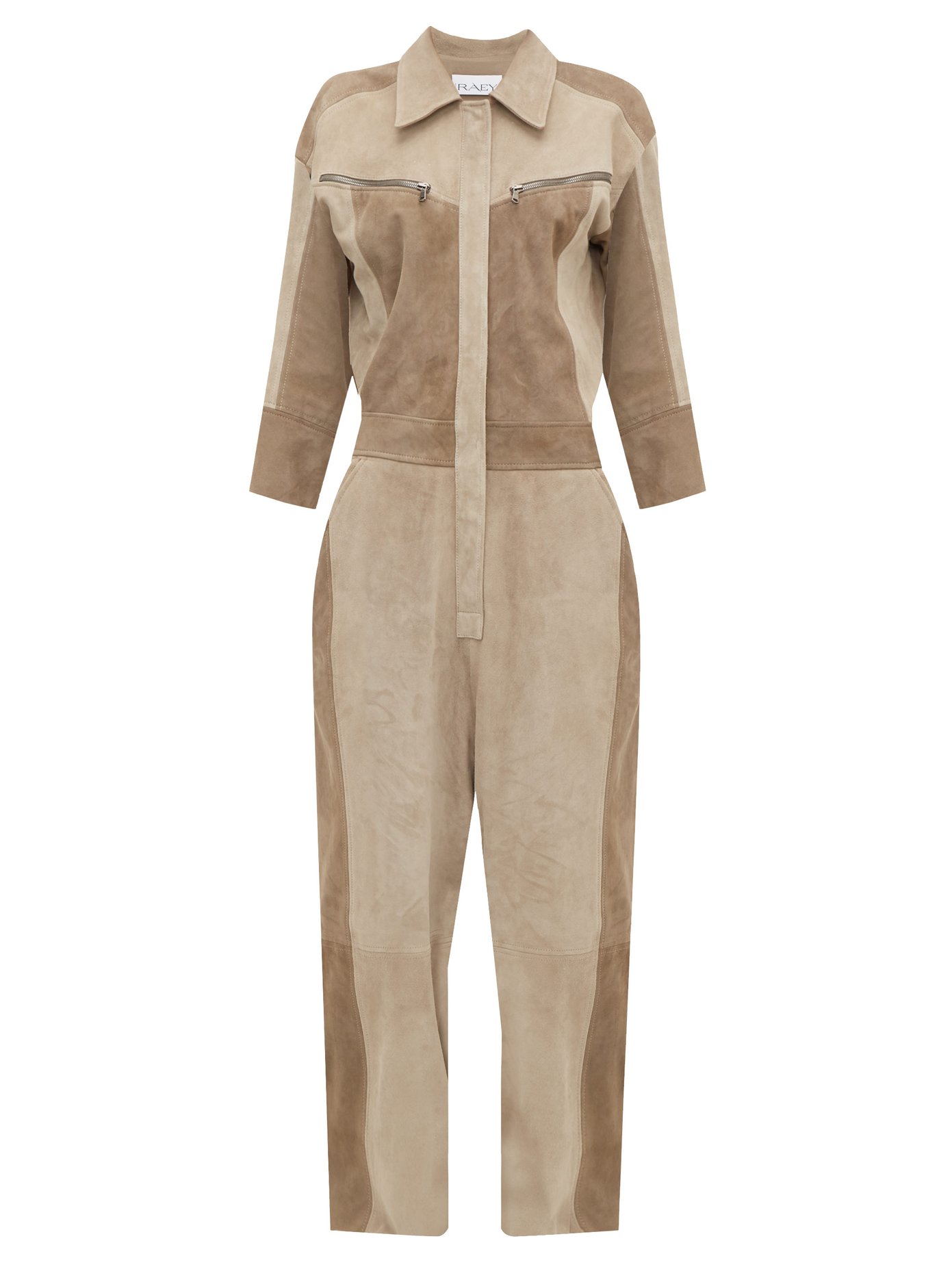 suede jumpsuit