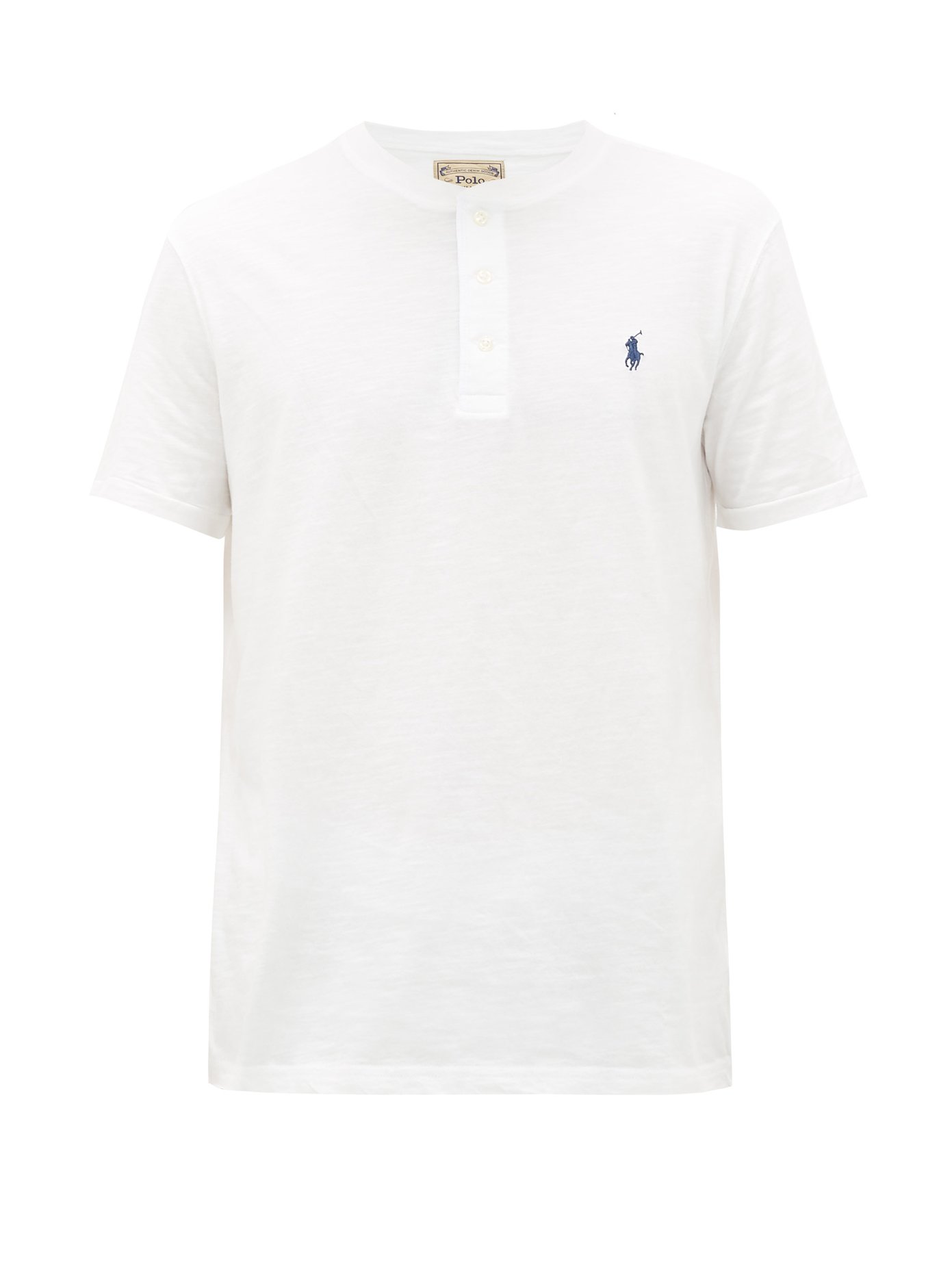 polo ralph lauren cotton jersey henley shirt