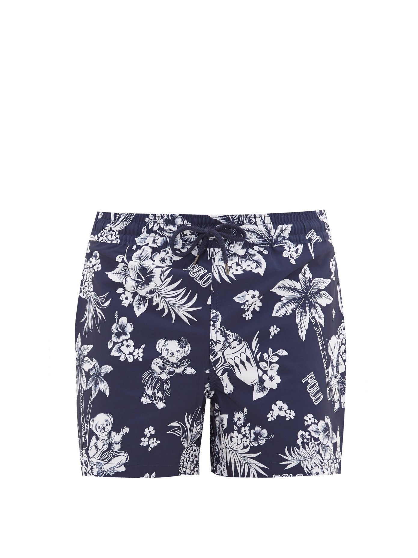 Hawaiian-print swim shorts | Polo Ralph 