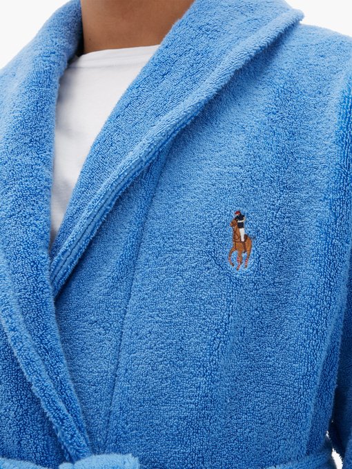 blue polo robe