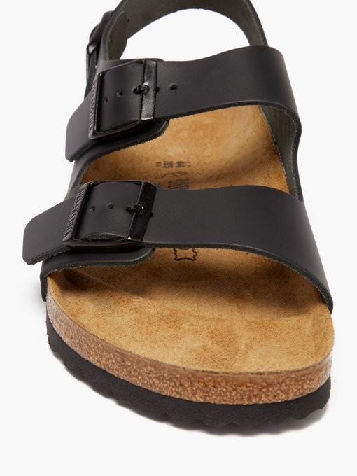 birkenstock leather milano sandals