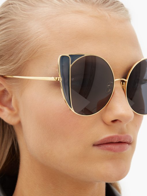 Linda Farrow Burton D-frame Sunglasses Womens Mens Accessories Mens Sunglasses Save 2% 