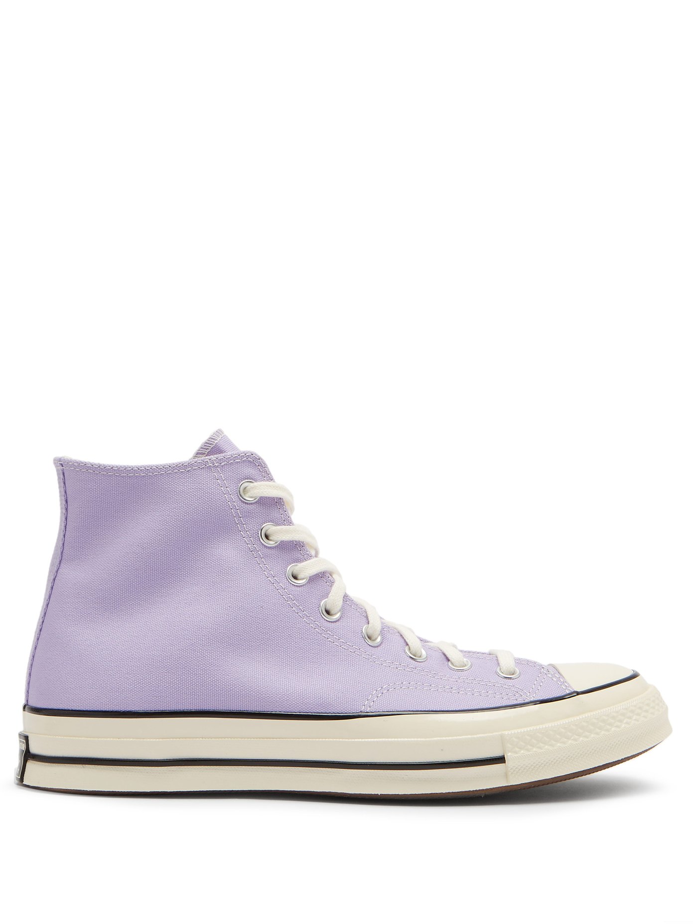 lilac converse high tops
