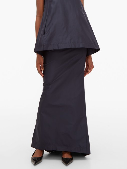 maxi taffeta skirts