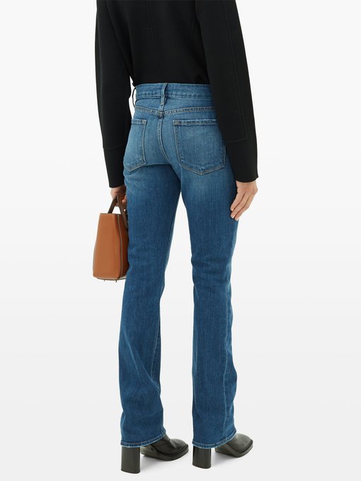 frame boot cut jeans