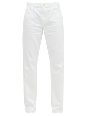 frame white jeans