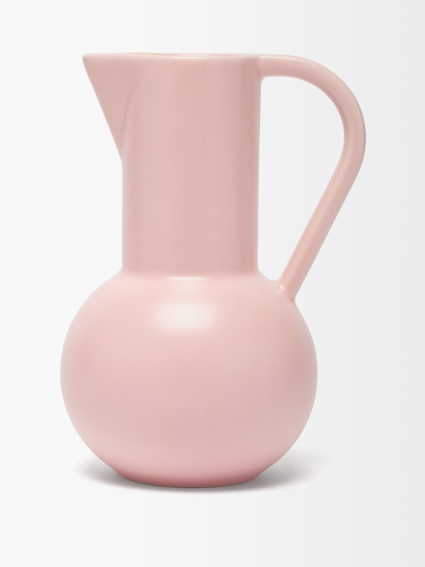 라위 세라믹 화병 (기은세 꽃병, 덴마크 프리미엄 인테리어 브랜드) Raawii Pink Stroem large ceramic jug