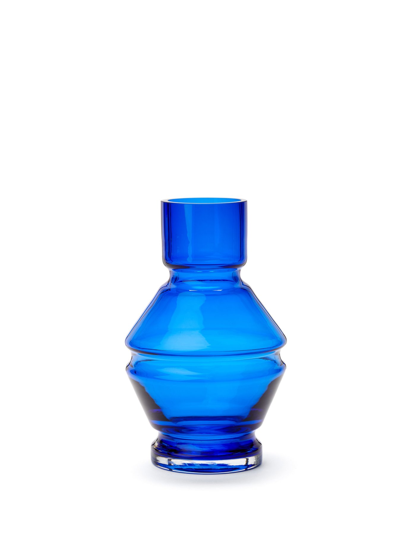 라위 글라스 화병 (기은세 꽃병, 덴마크 프리미엄 인테리어 브랜드) Raawii Blue Relae small glass vase