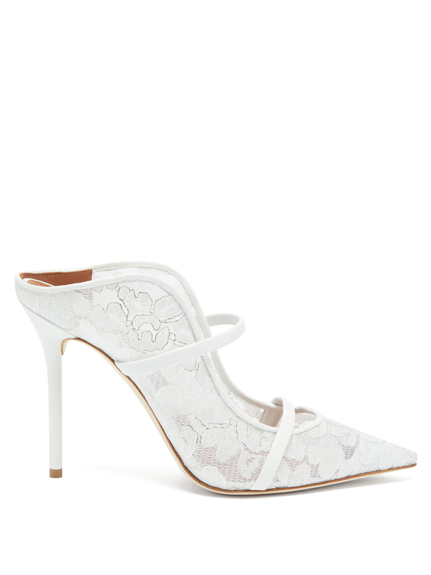 malone souliers white mules