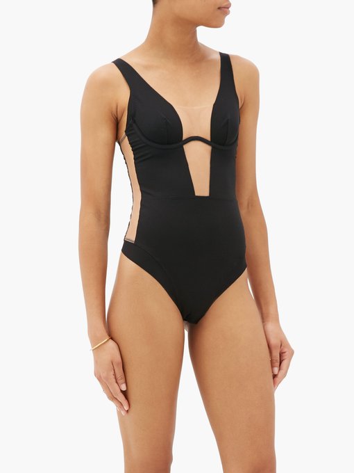 mesh insert bodysuit