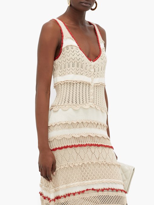 cotton crochet dress