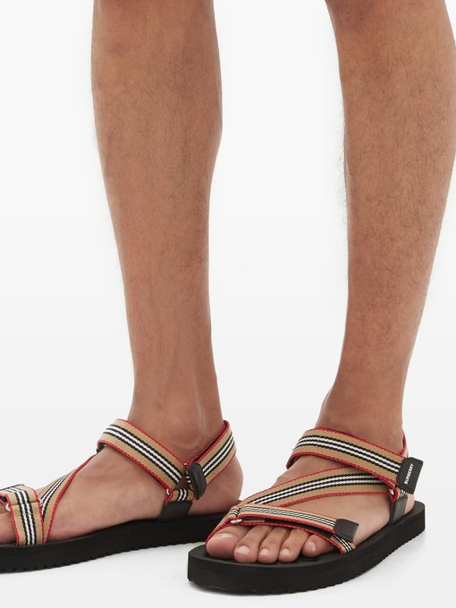 Patterson Icon-stripe sandals 